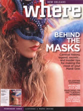 Where Magazine, Cover, February 2005