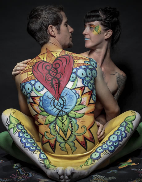 Body Painting with Photo Shoot