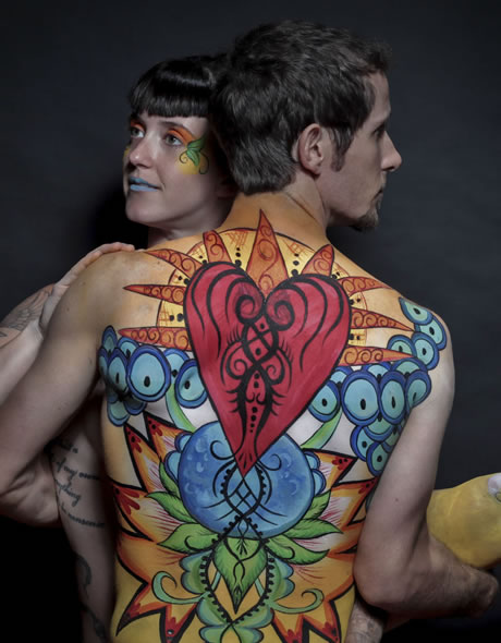 Body Painting with Photo Shoot