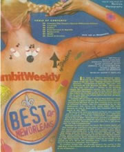 Gambit Weekly, Best of New Orleans, 1998