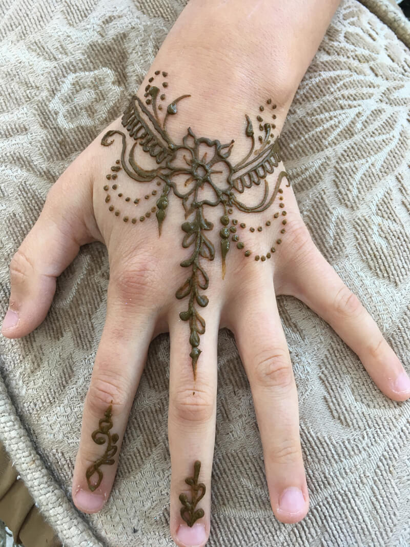 Freeform Henna
