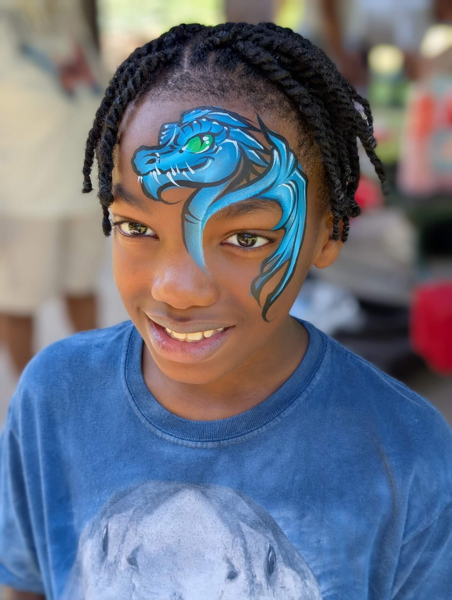 Dragon Face Painting