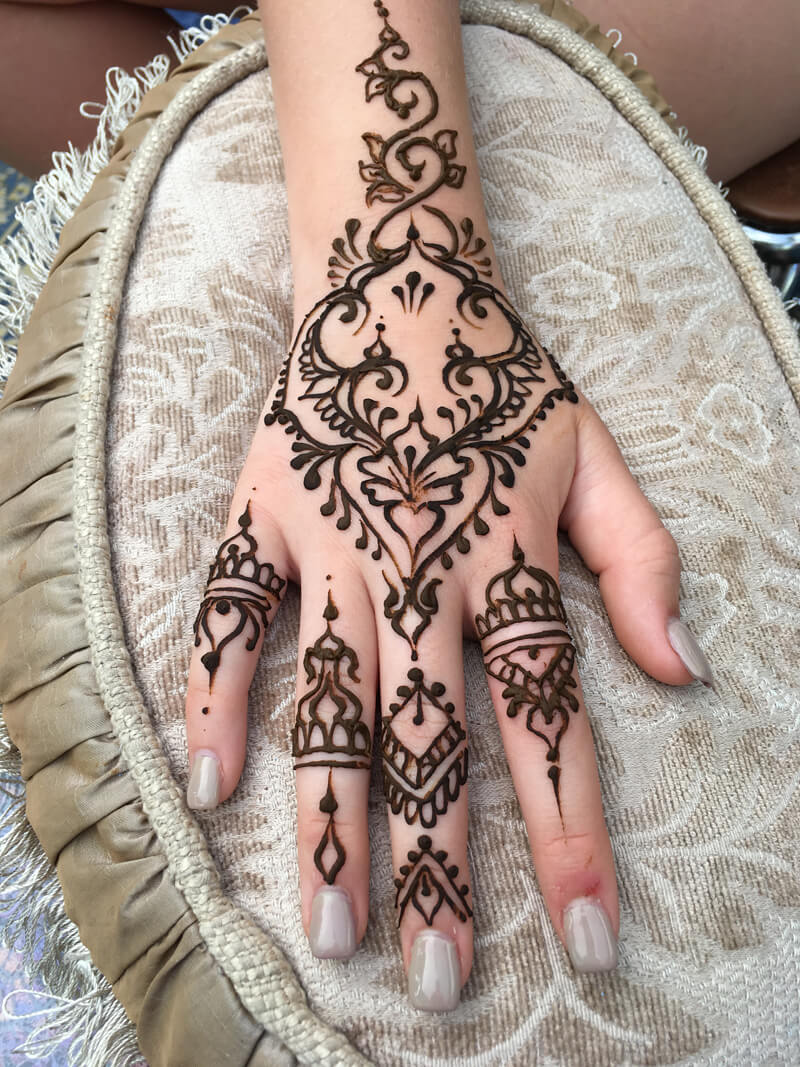 Henna Temporary Tattoos