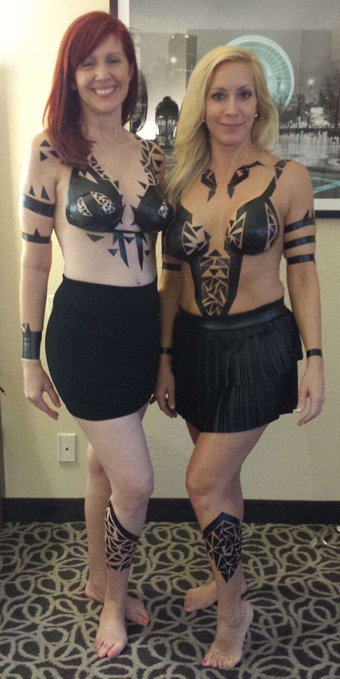 Black Tape Body Art